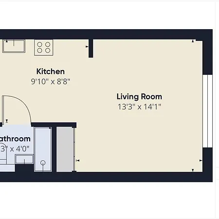 Atmospheric For 3 People In With Desk For Remote Work By Renters * ワルシャワ