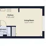 Atmospheric For 3 People In With Desk For Remote Work By Renters * Warsaw