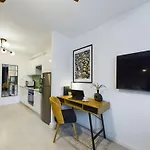 Apartment Atmospheric For 3 People In With Desk For Remote Work By Renters *